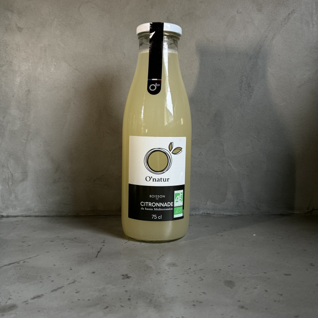 Bouteille Citronnade artisanale naturelle O'Natur