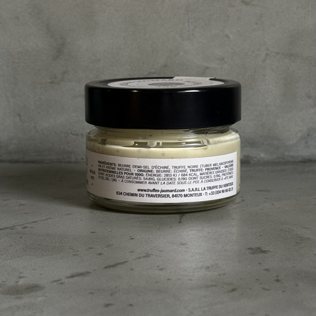 Pot de Beurre à la truffe noire artisanale Frères Jaumard