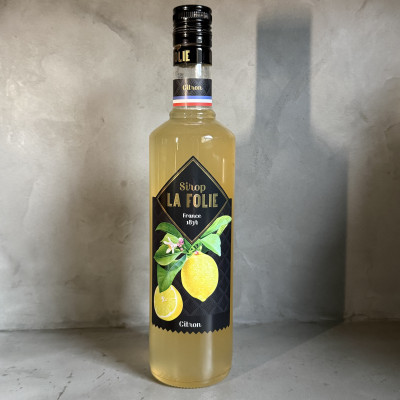 Bouteille Sirop de Citron artisanal Combier pour limonade