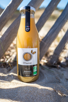 Jus d\'Ananas Artisanal - Les Jus du Soleil (75cl)