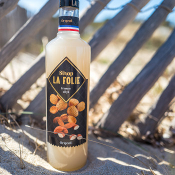 Sirop d\'Orgeat Artisanal & Français (70cl) - Goût Amande